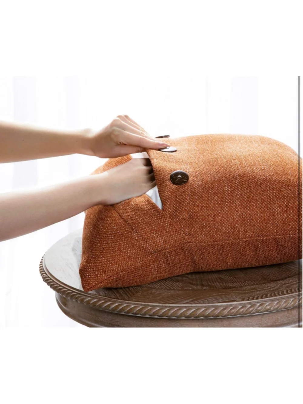NEW Phantoscope Pk of 2 Farmhouse Throw Decorative Pillow Covers 20”